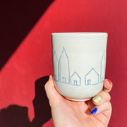 House Sketch Cup #2 / Ceramics
